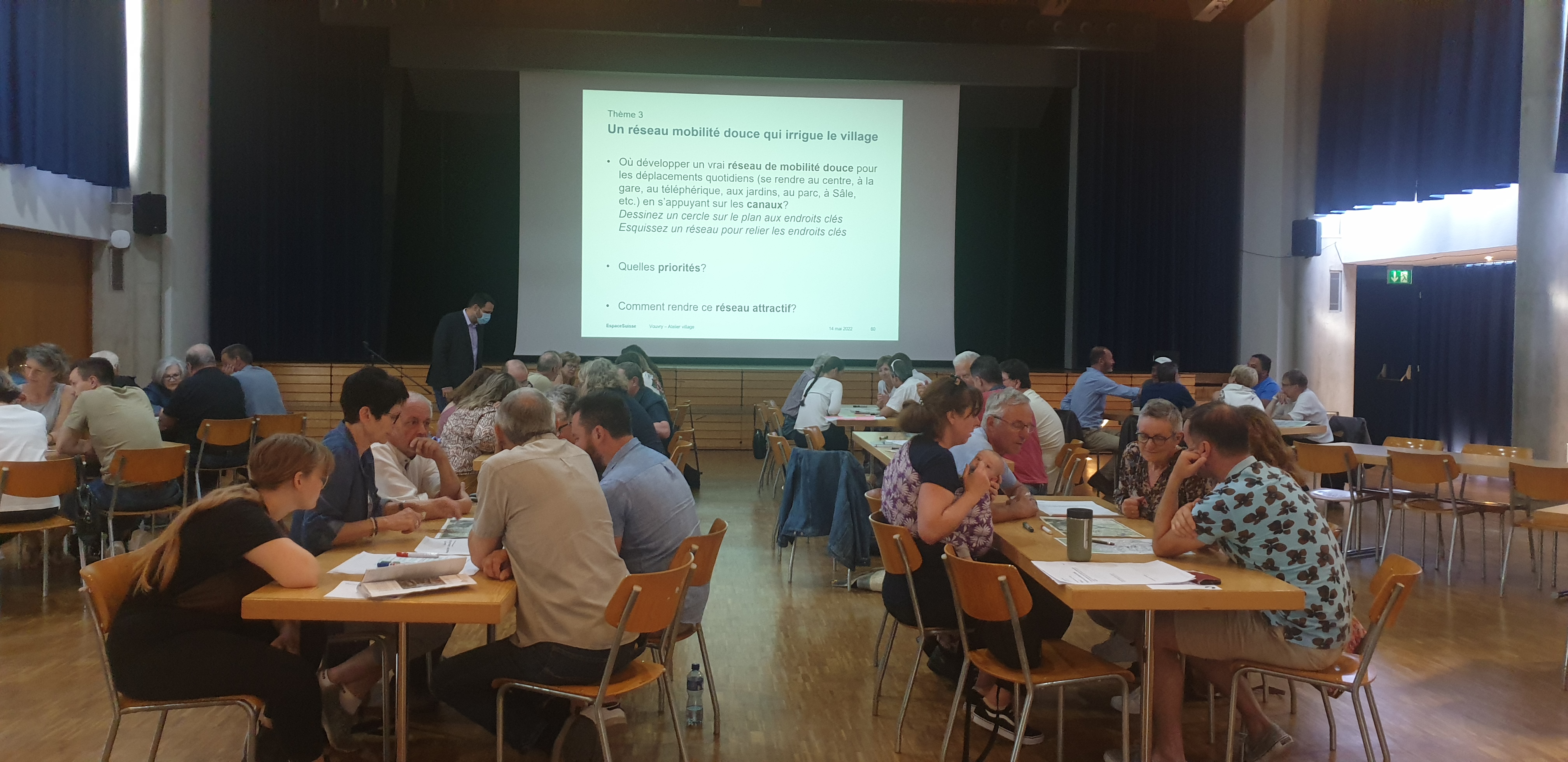 A Vouvry, la réflexion sur le développement de la commune durant les quinze prochaines années se fait avec la population